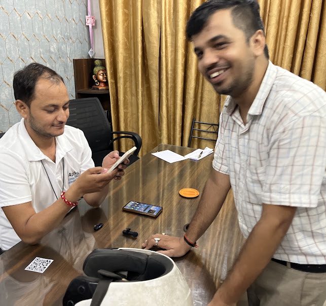Atulya consultants meeting a client