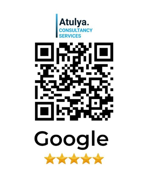 QR code to review Atulya Consultancy Services on Google